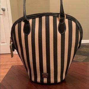 Striped Moschino bag